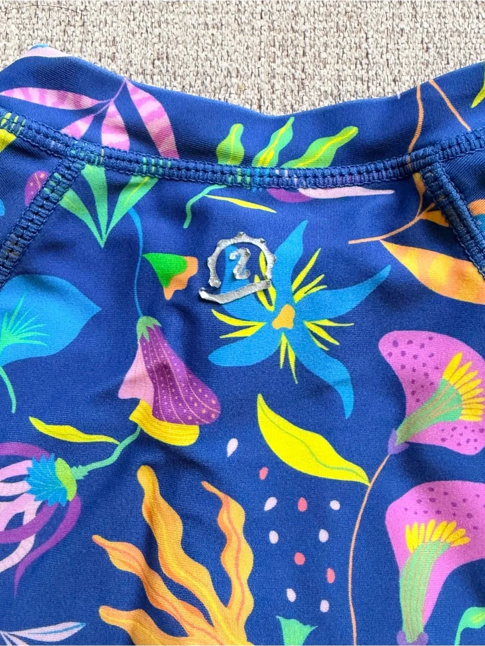Swimzip stretchy navy